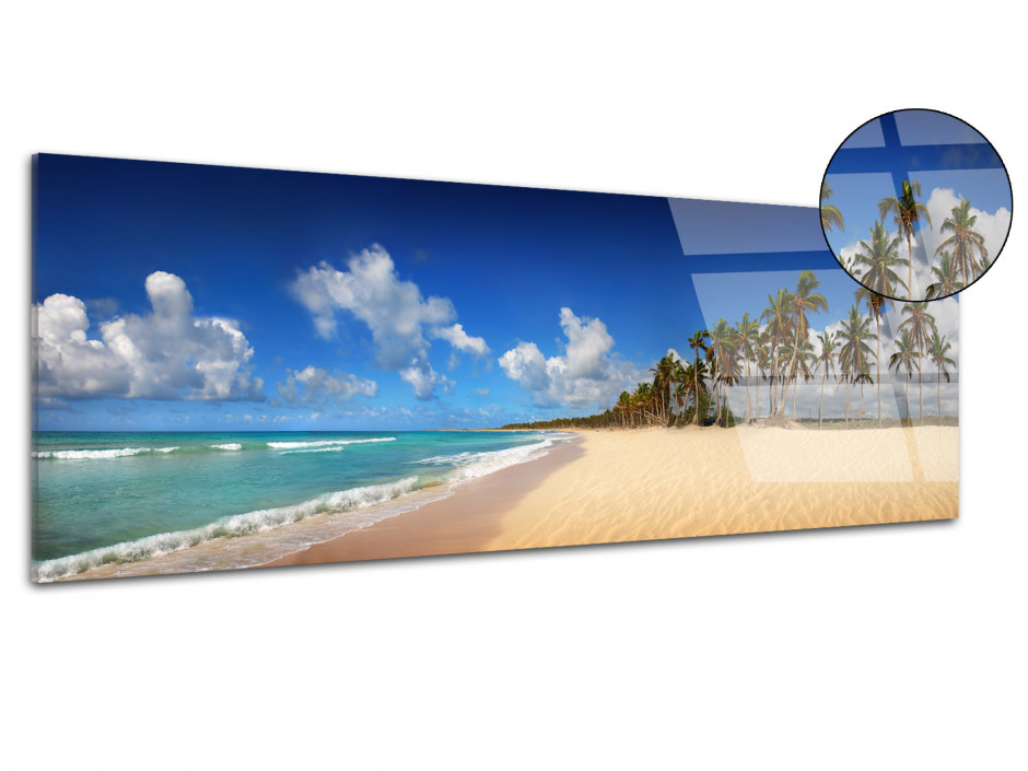 Tableau plexiglas PLAGE TROPICALE