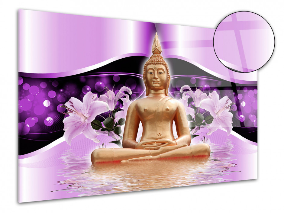 Tableau plexiglas design deco BOUDDHA ZEN