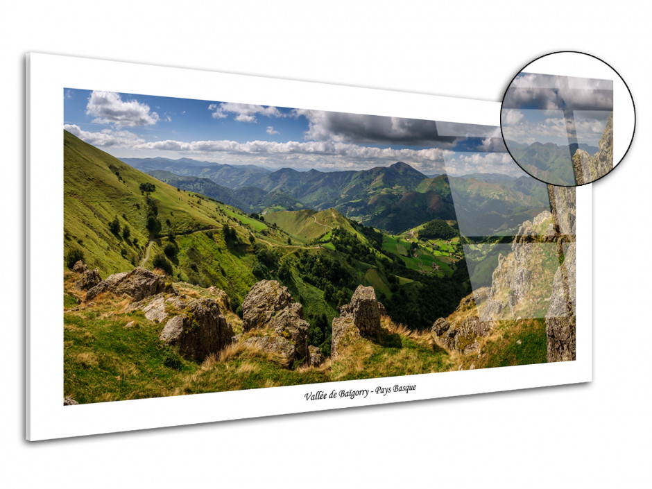 Tableau plexiglas paysages Montagne du Pays basque