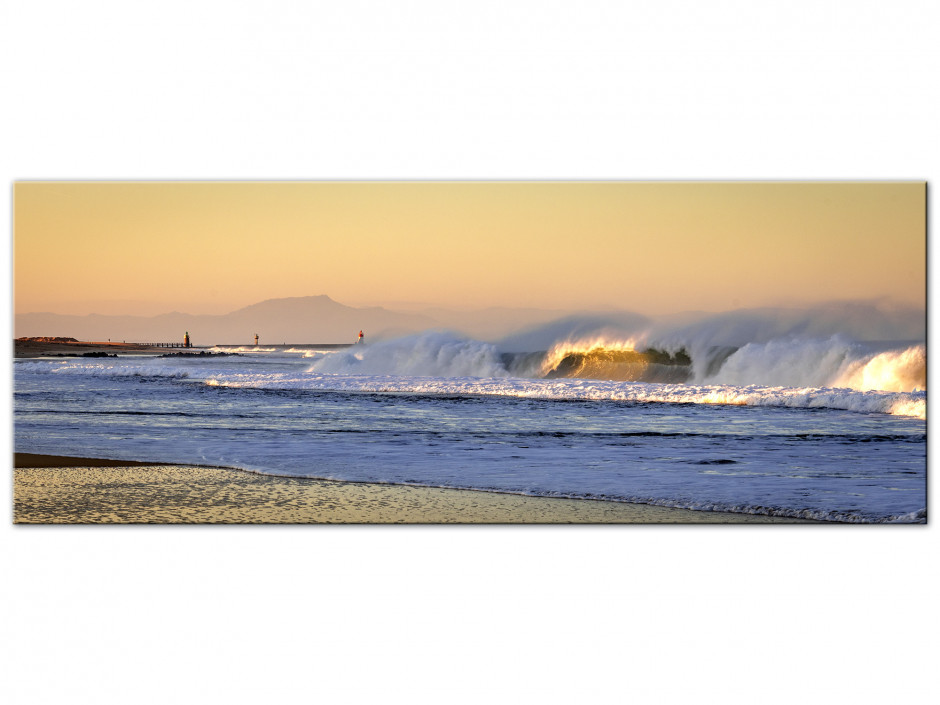 Tableau aluminium Hossegor Sunrise