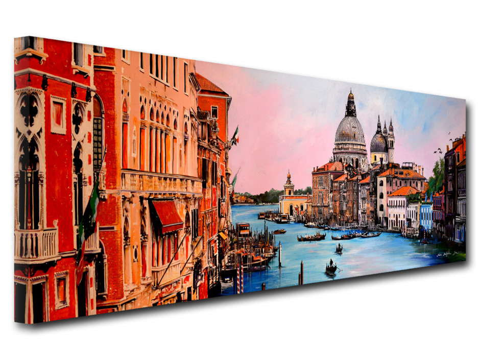 Reproduction peinture sur toile Remi Bertoche Venise