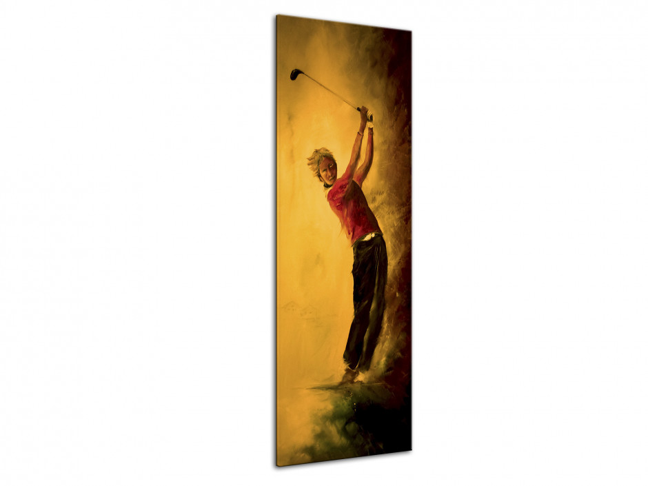 Tableau toile déco reproduction peinture Rémi Bertoche Golf Swing