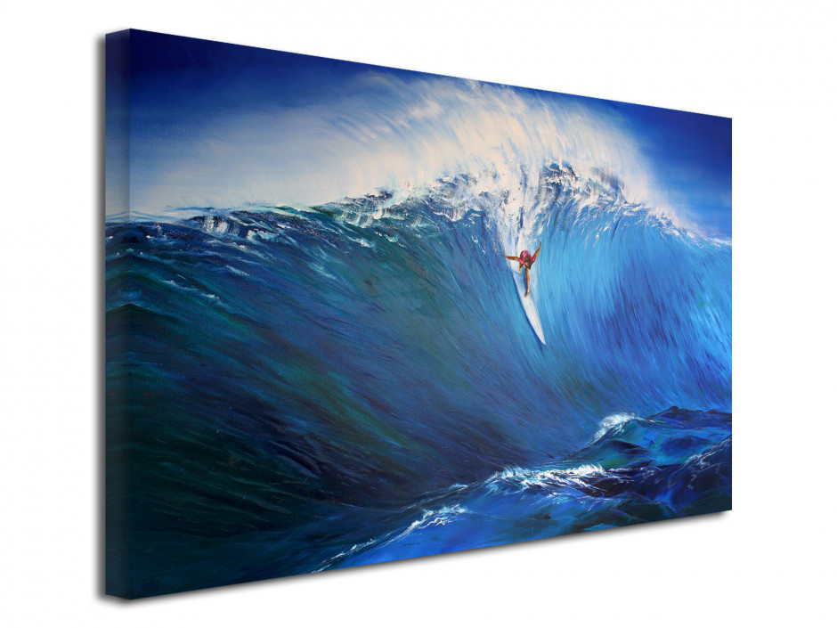 Tableau déco toile Rémi Bertoche Classic Surfing