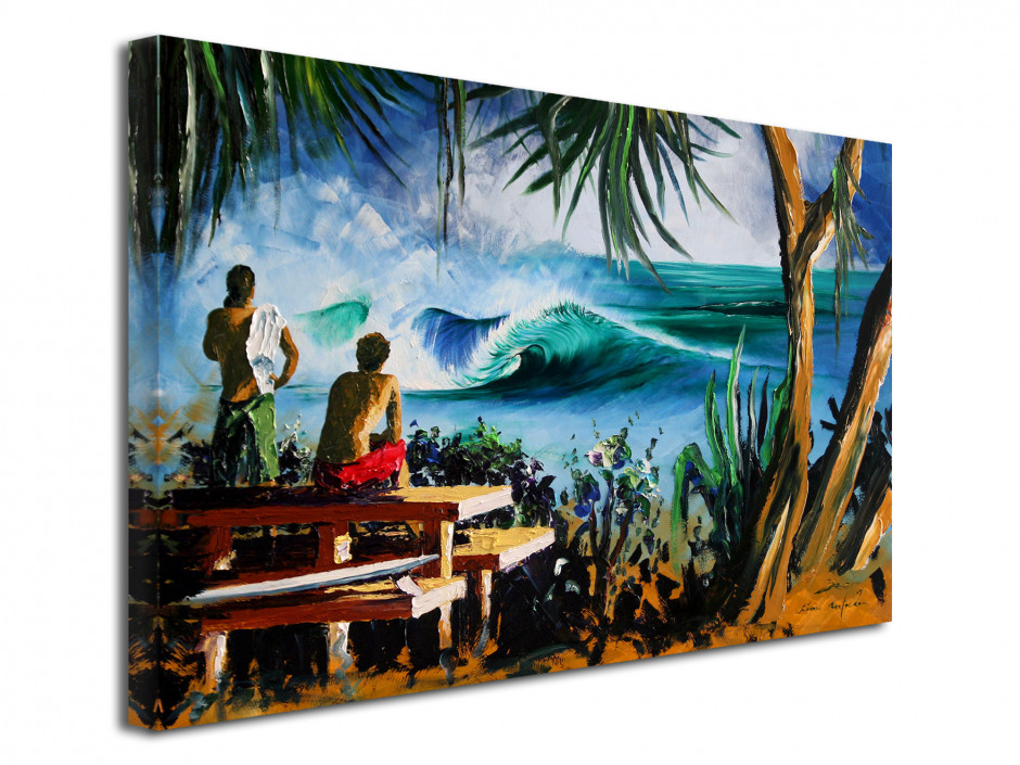 Reproduction d'Artiste Peintre Rémi Bertoche Hawaiian Spirit