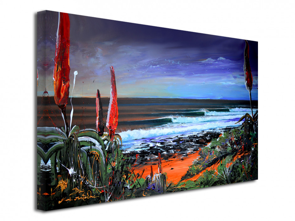 Tableau déco peinture Rémi Bertoche Jeffreys Bay