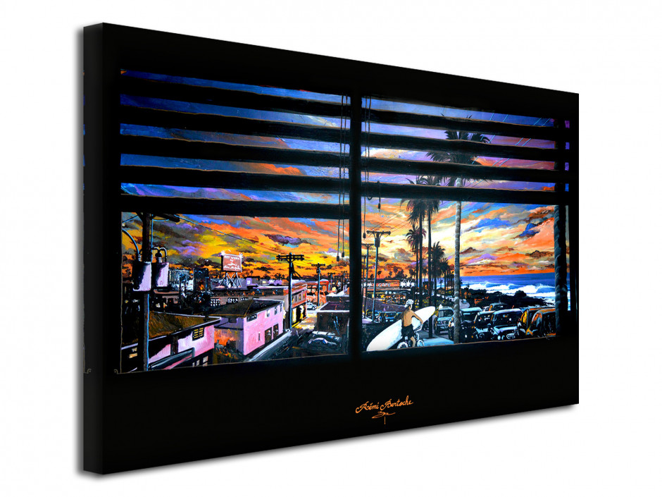 Tableau Windows on Surf City reproduction peinture Série Limitée