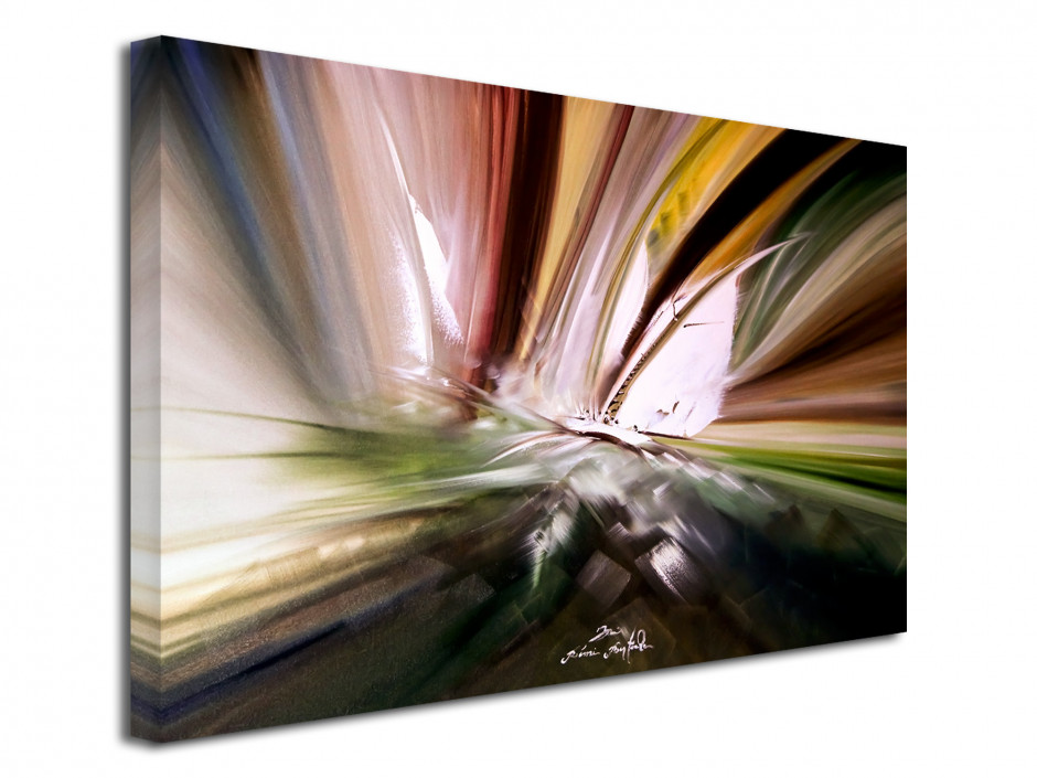 Tableau déco toile Boat Race Abstract reproduction Peinture