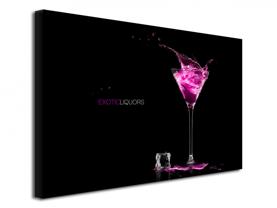 Tableau design moderne Liqueur Exotique