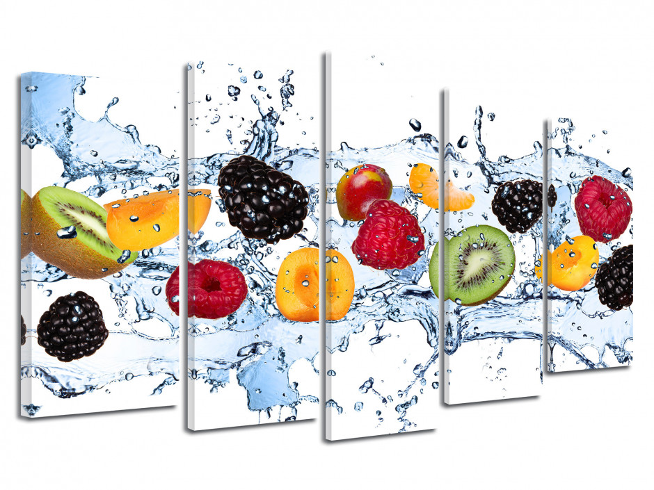 Tableau moderne deco LES FRUITS