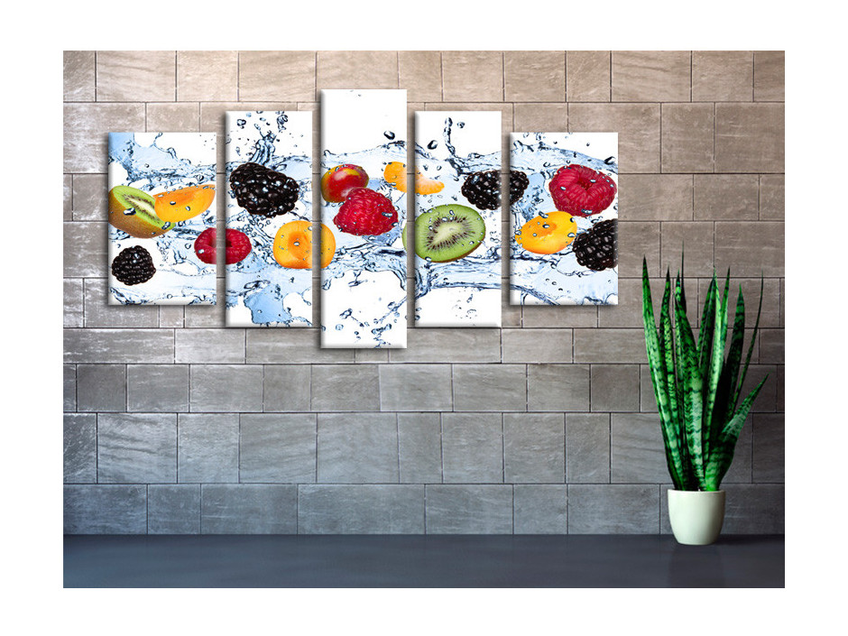 DECLINA, Tableau Decoration Murale Salon Moderne, Cadres decoratif Mural,  Tableau Deco Photo Paysage des Seychelles 150x60 cm : : Cuisine et  Maison