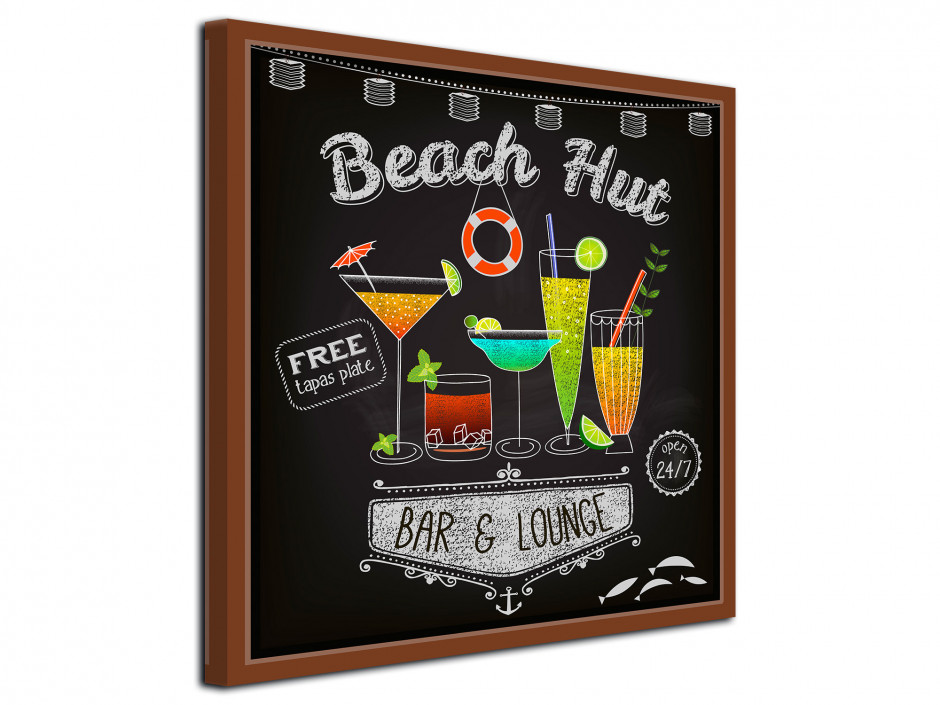 Tableau decoratif Beach Hut