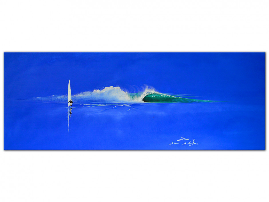 Tableau Aluminiums Reproduction de peinture The Blue Day