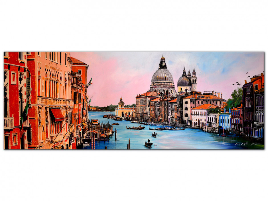 Reproduction peinture sur Aluminium Remi Bertoche Venise