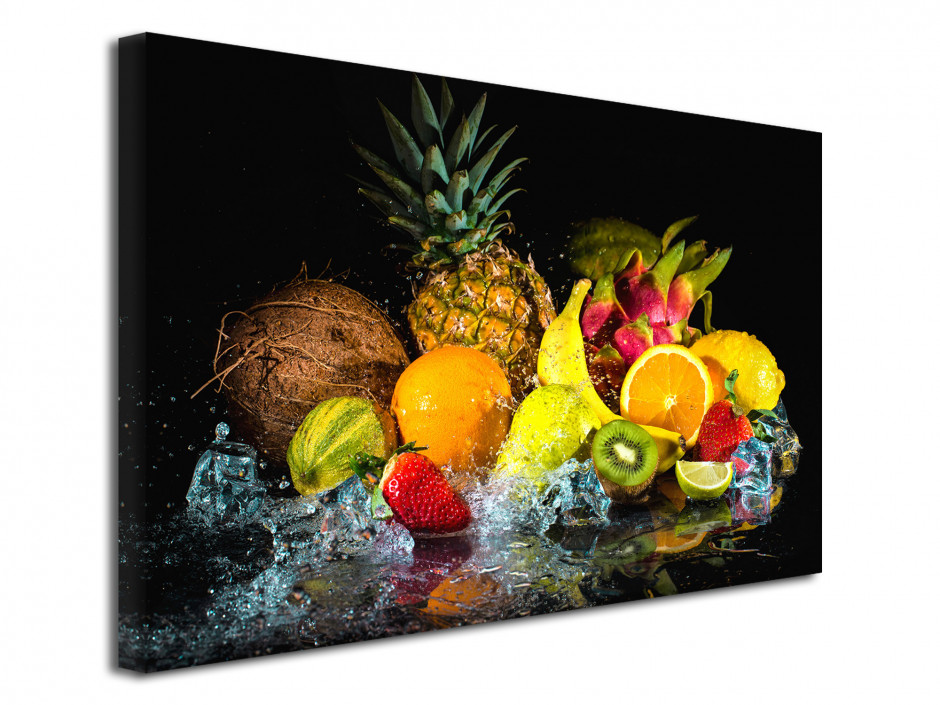 Tableau cuisine Les Fruits - Cadre en toile imprimée pour la déco