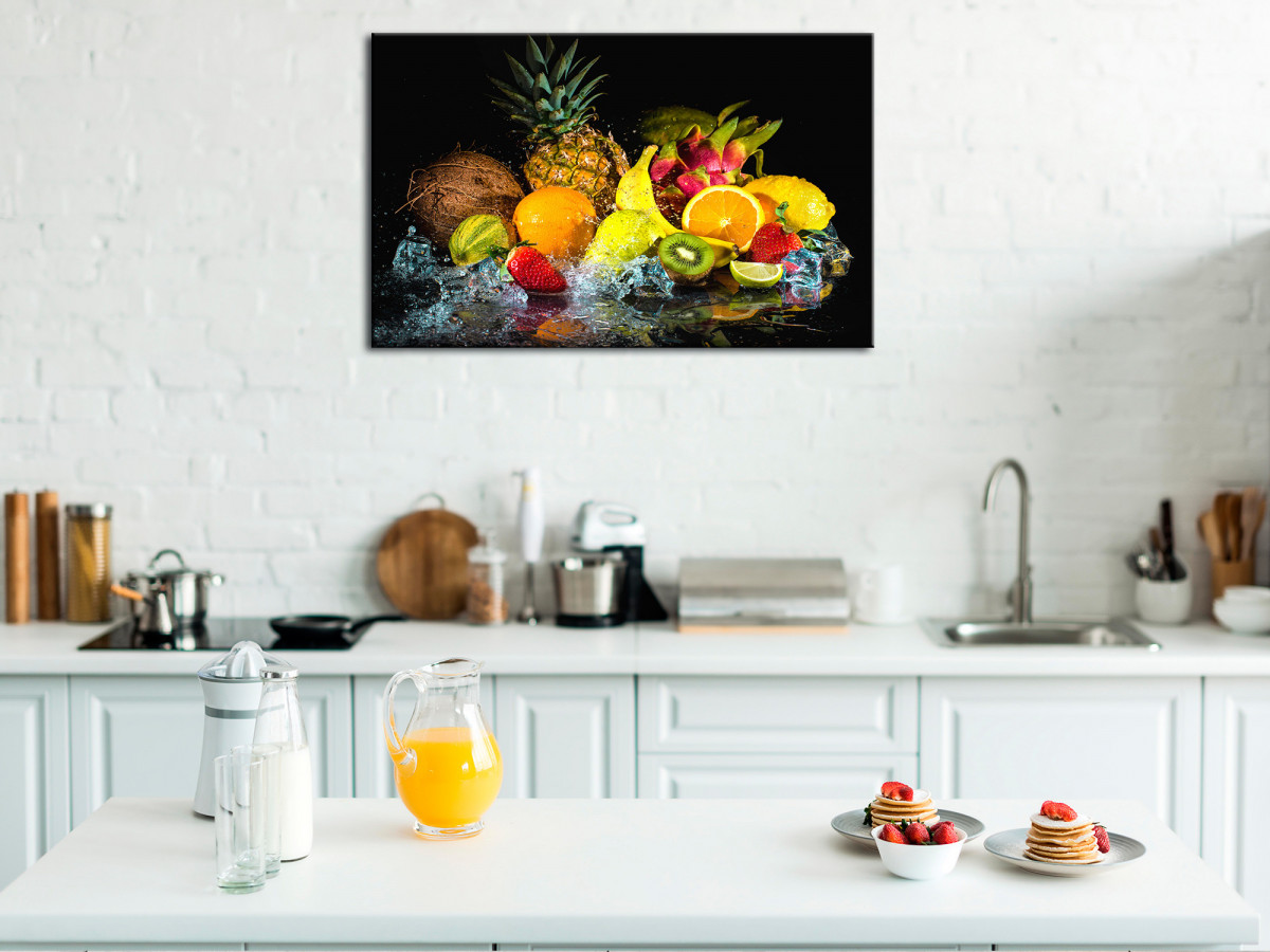 Tableau cuisine Les Fruits - Cadre en toile imprimée pour la déco