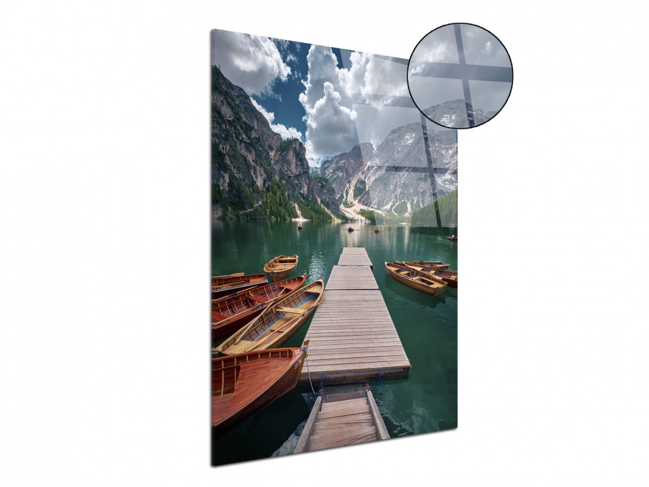 Tableau plexiglas déco Pragser Wildsee