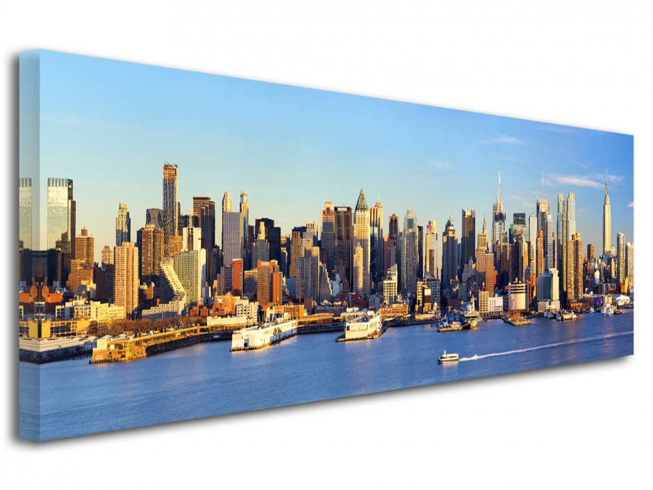 Tableau toile panorama sur New York