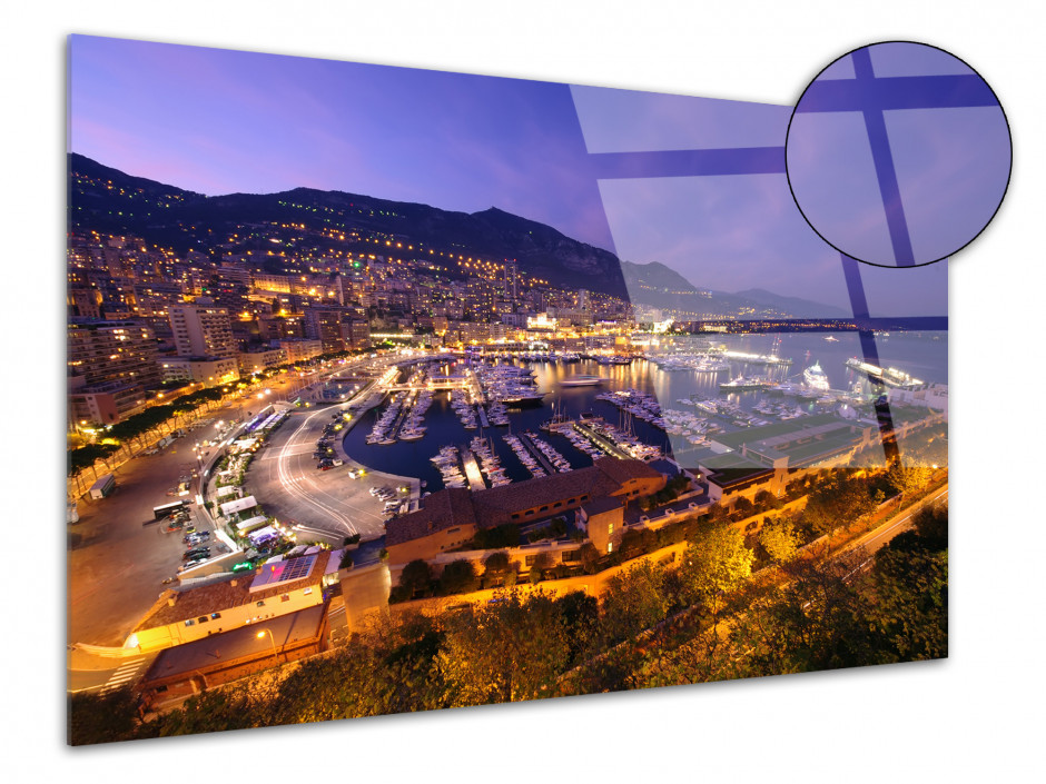 Tableau plexiglas photo Monaco