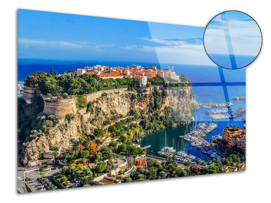 Tableau plexiglas photo Monte Carlo