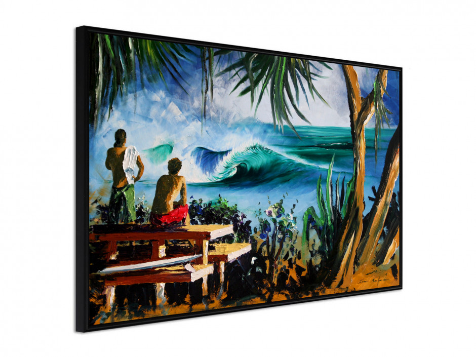 Affiche sous cadre Hawaiian Spirit