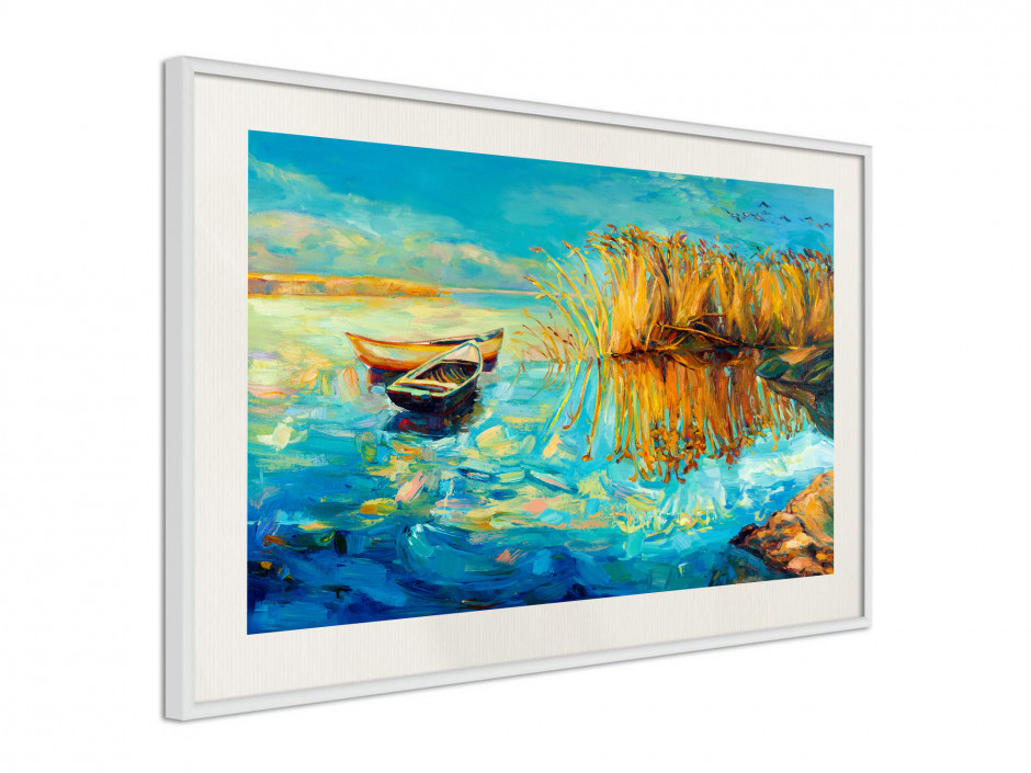 FrameYourWall® - Cadre photo avec affiche 60x90 - Hiver - Paysage