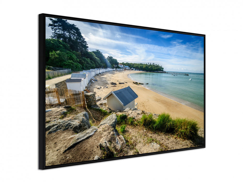 Poster sous cadre Plage des dames