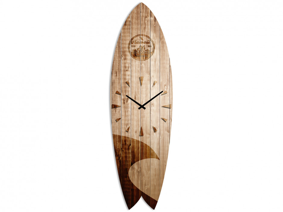 Horloge surf décorative Hawaii