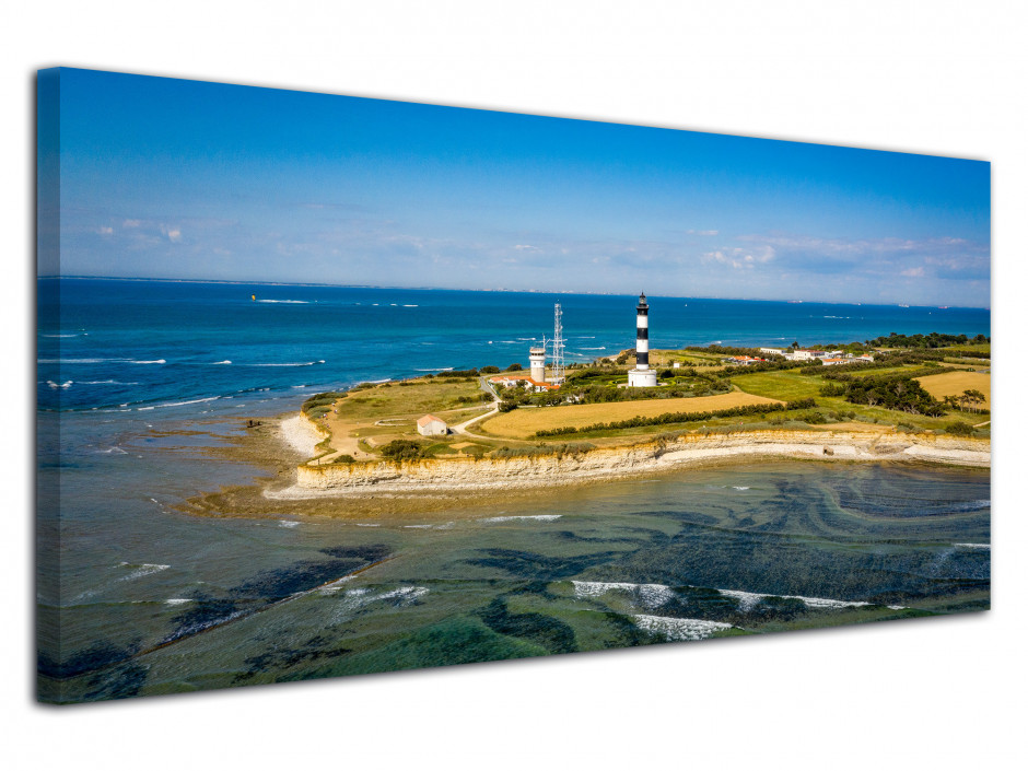 Tableau toile imprimée Phare Île d'oléron