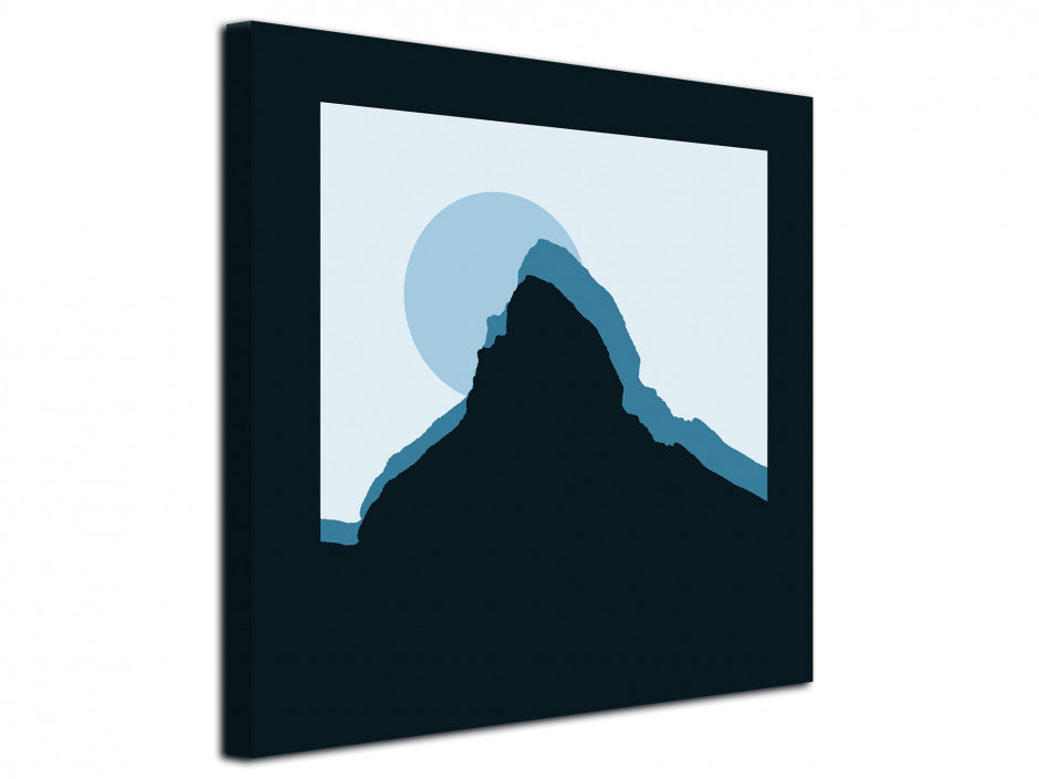 Tableau déco toile Matterhorn