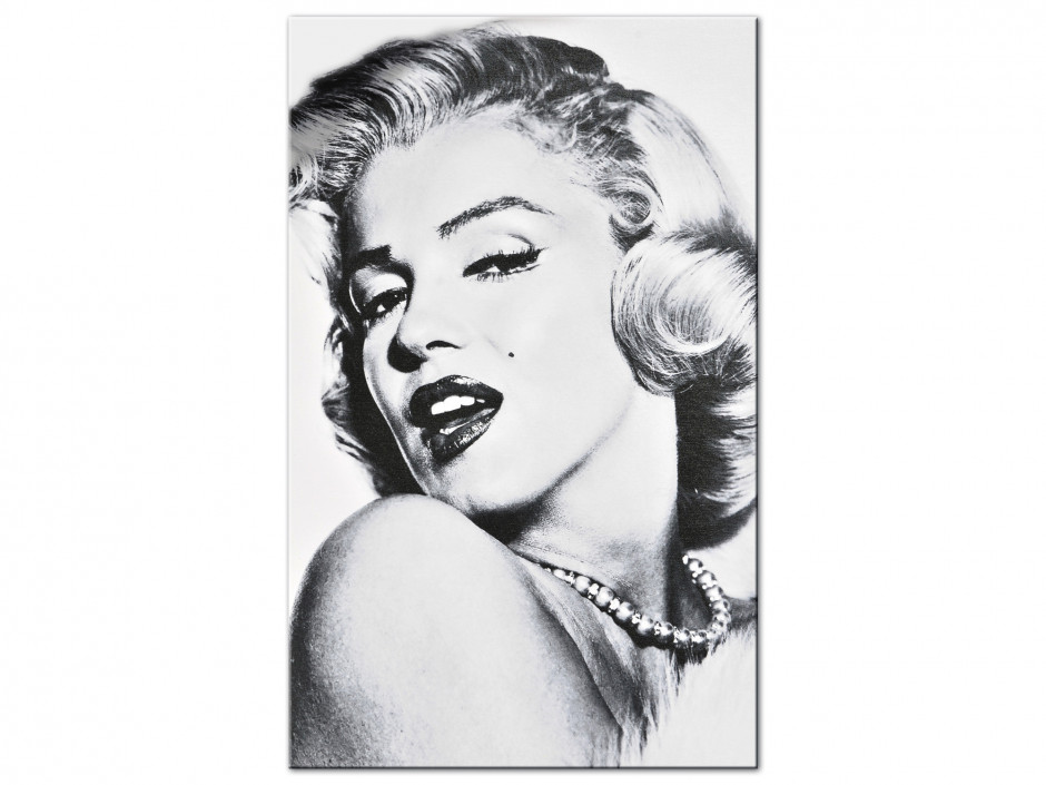 Tableau aluminium déco Marilyn