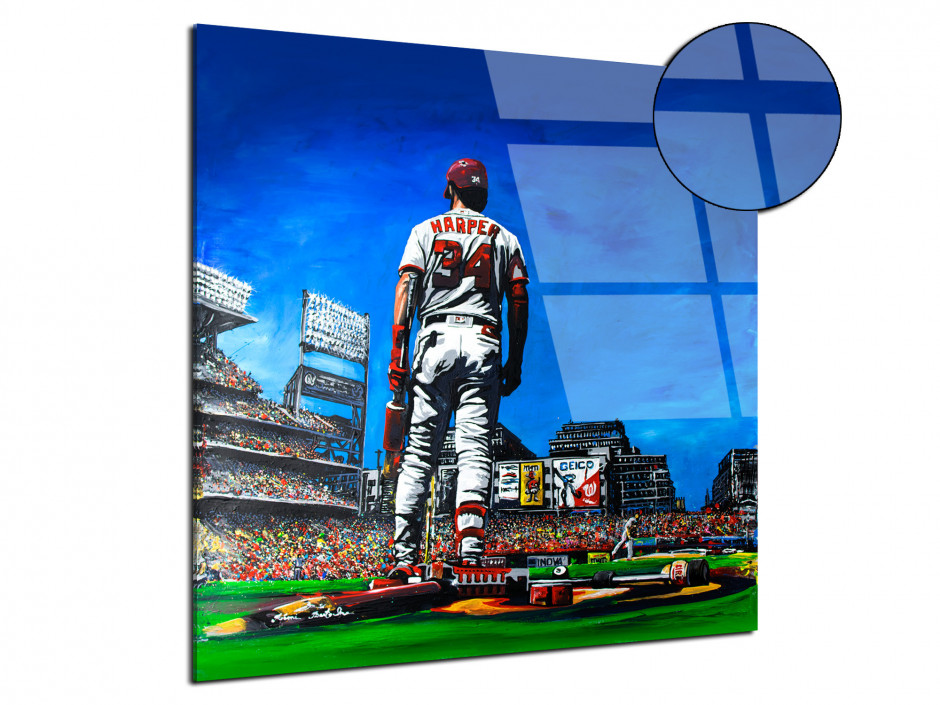 Tableau plexiglas reproduction Baseball Stadium