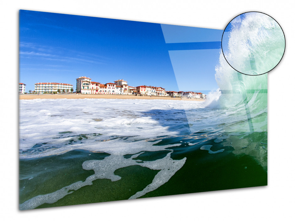 Tableau plexiglas photo Vague Hossegor 2