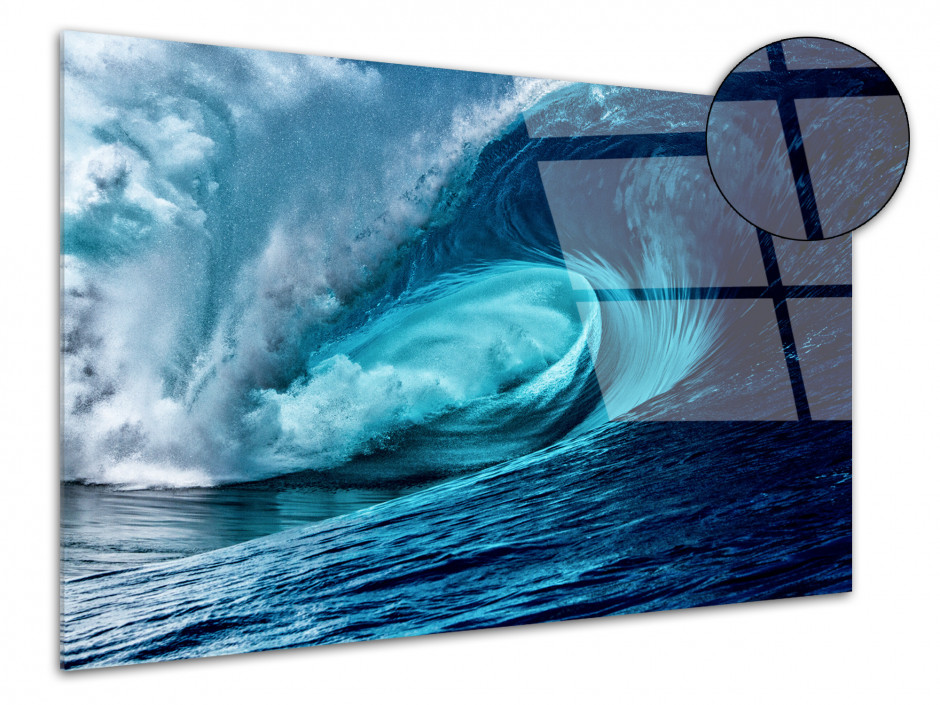 Tableau photo sur plexiglas Vague Teahupoo