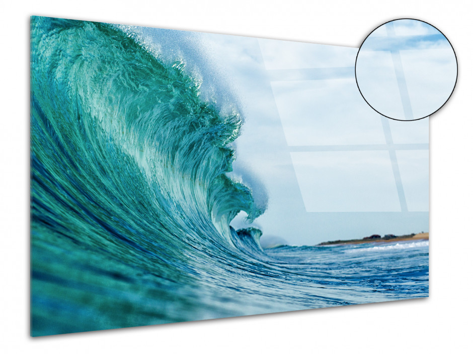 Tableau photo sur plexiglas Beautiful wave