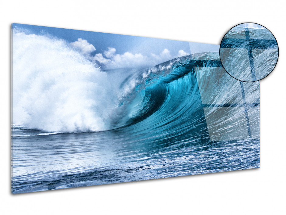 Tableau plexiglas décoratif Big Swell