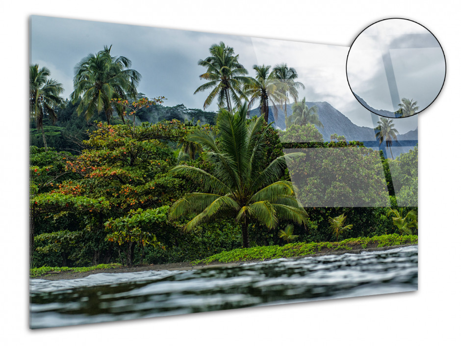 Tableau déco plexiglas Paysage Polynésie