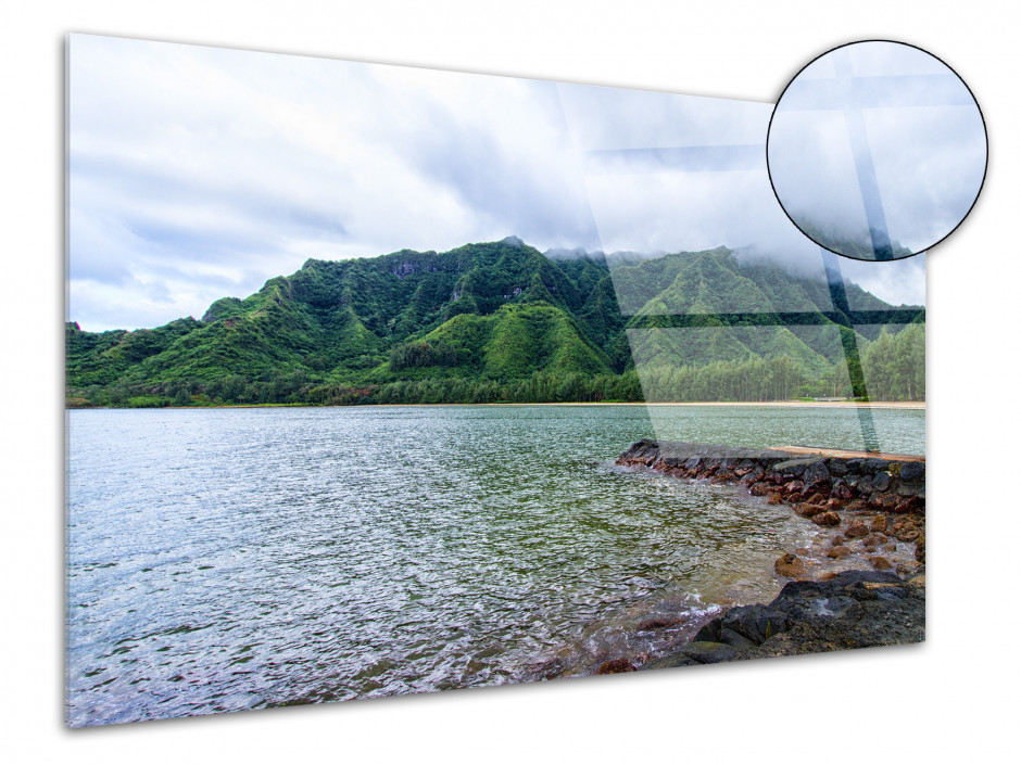 Tableau photo sur plexiglas Paysage Tahiti