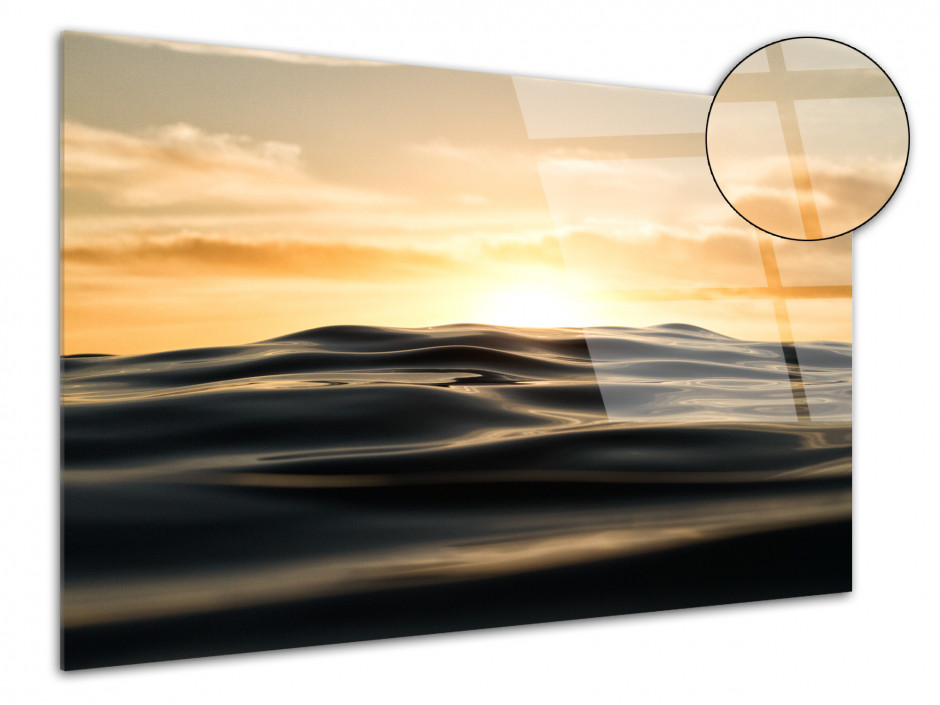 Tableau plexiglas déco Water Sunset