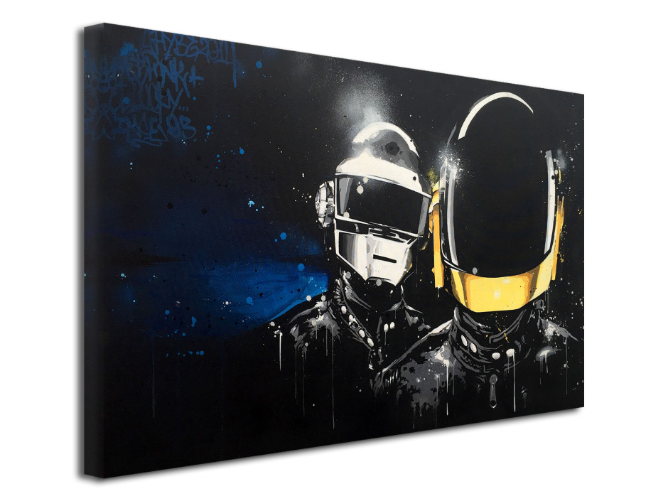 Tableau toile déco DAFTPUNK