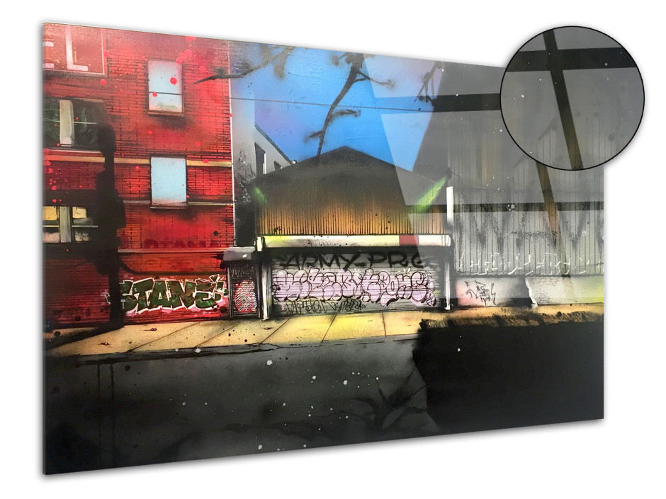 Tableau plexiglas déco Graff Brooklyn
