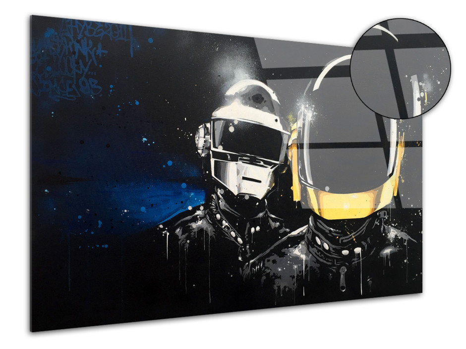 Tableau plexiglas déco DAFTPUNK