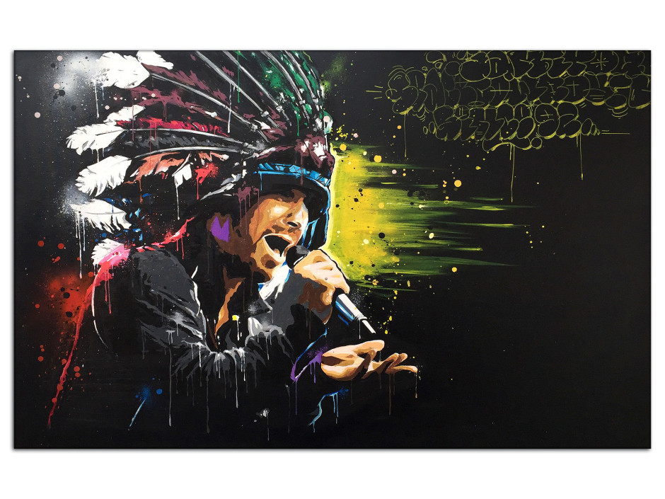 Tableau Aluminium déco JAMIROQUAI