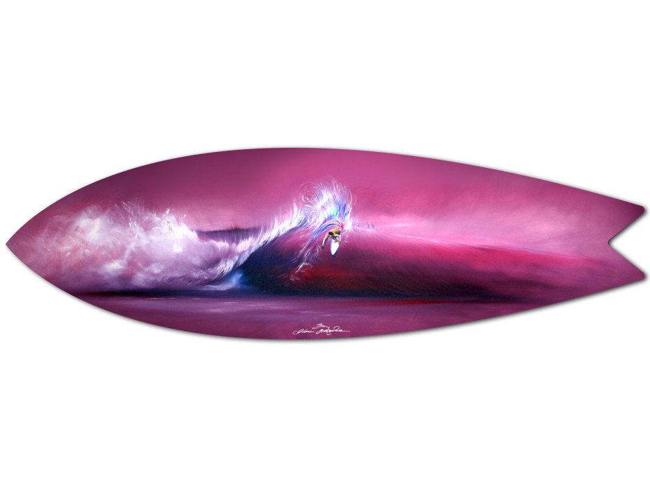 Planche surfboard décorative wack move