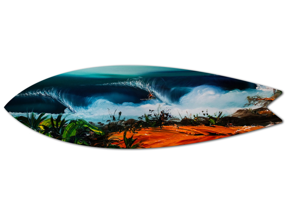 Planche de surf murale Indo Spot