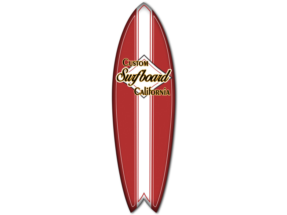 Planche de surf décorative Custom Surfboard