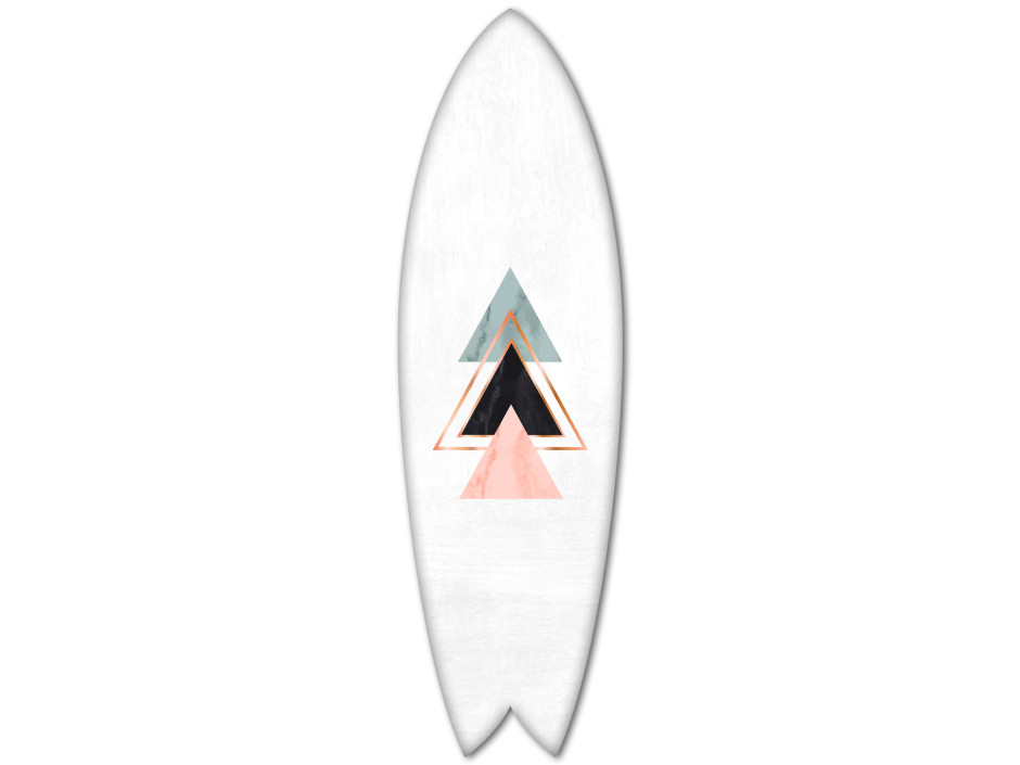 Planche de surf déco Geometric Art