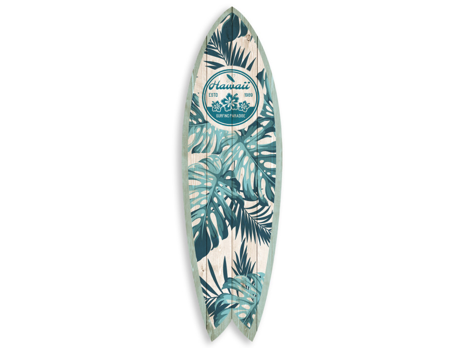 Planche de surf déco Surfing Paradise