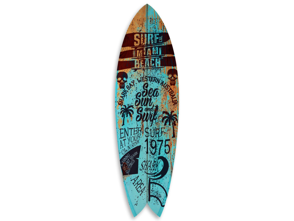 Planche de surf déco Sea Sun and Surf