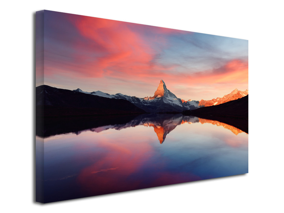 Tableau Toile Paysage Le sommet du Matterhorn