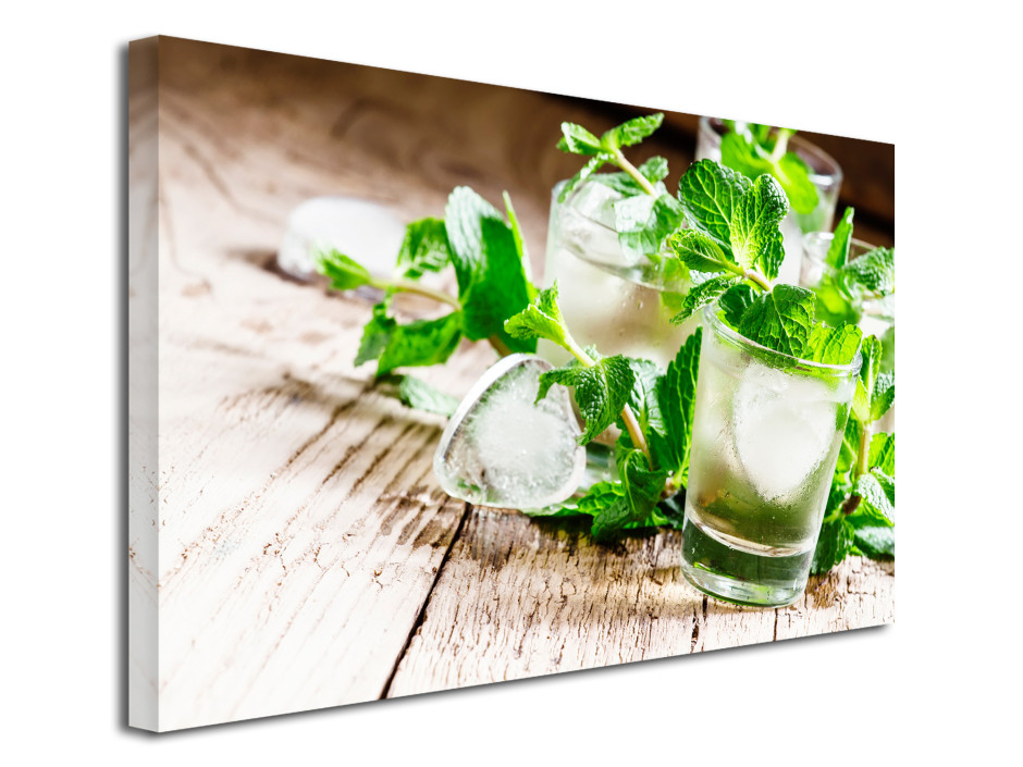 Tableau décoratif Les verres de Mojito